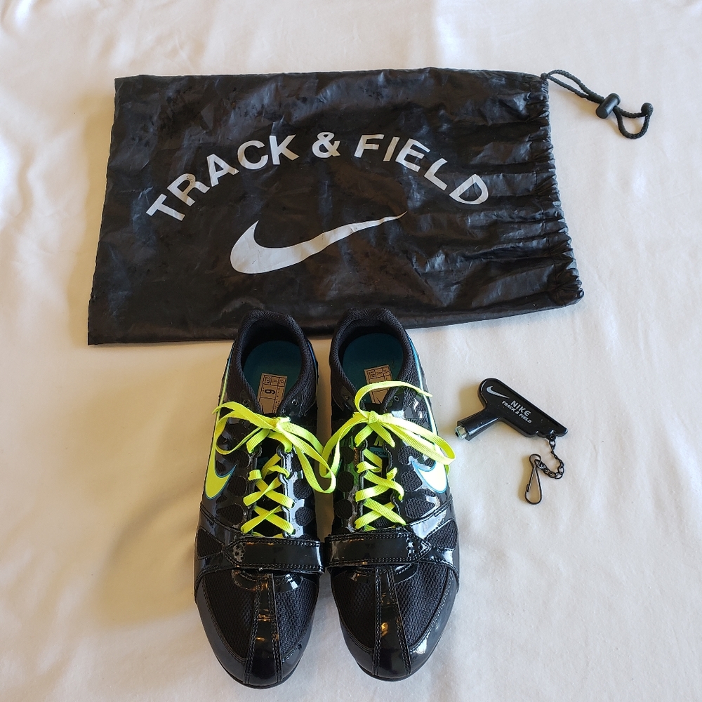 Nike Track & Field Shoes, Bag, And Spike Wrench Gem